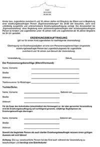Erziehungsbeauftragung